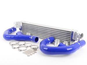 ES#2827149 - FMINTMK6BLU - Front Mount Intercooler Kit - Blue Hoses - Forge innovative "TWINtercooler" design - Forge - Volkswagen