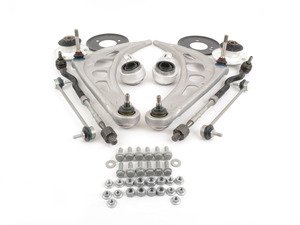 ES#2225925 - 3112L21KT - Front Suspension Refresh Kit - Level 2 - Control arms and brackets, tie rods, and stabilizer end links for a more complete front suspension rebuild - Genuine BMW - BMW