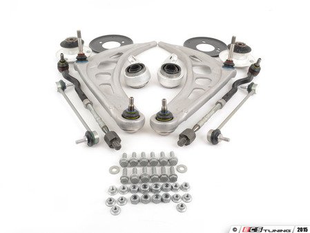 ES#2225925 - 3112L21KT - Front Suspension Refresh Kit - Level 2 - Control arms and brackets, tie rods, and stabilizer end links for a more complete front suspension rebuild - Genuine BMW - BMW