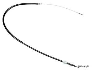 ES#906 - 1HM609721A - Parking Brake Cable - Priced Each - 1623mm long. Fits left and right side. - Gemo - Volkswagen