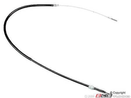 ES#906 - 1HM609721A - Parking Brake Cable - Priced Each - 1623mm long. Fits left and right side. - Gemo - Volkswagen