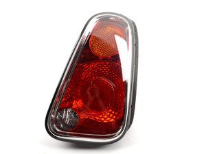ES#2580816 - 63217166956  - Tail Light Euro - Passenger (Right) - Replace a broken or faded tail light housing : Amber top turn - Genuine European Mini - MINI