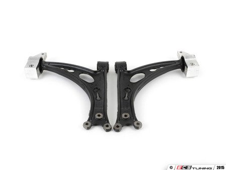 ES#2770509 - 1K0498151ACKT1 - Front Control Arm Kit - Includes right and left control arm, inner bushings - Genuine Volkswagen Audi - Audi Volkswagen
