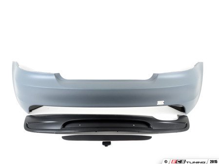 ES#2918122 - 012230ecs06a - M-Tech Style rear Bumper - (NO LONGER AVAILABLE) - Aggressive styling. OEM-like fitment. It's a win-win. - ECS - 