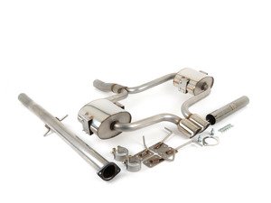 ES#2827817 - SSXM403 - Cat-Back Exhaust System - Non-resonated R52 MINI Cooper Convertible S/JCW - 2.50" stainless steel with dual 76.2mm Special polished tips - Milltek Sport - MINI