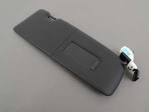 ES#2844044 - 51448061846 - Sun Visor with Label - Right - Black - Genuine BMW - BMW