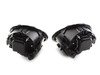 ES#2808024 - 3821102PUS2 - Halogen Blackout Headlight - Pair 382-1102P-US2 - (NO LONGER AVAILABLE) - Chrome ring and black housing headlight set! - Depo - 
