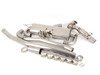 ES#2918049 - SSXAU3811KT1 - Turboback Exhaust System - Non-Resonated - 3" Large bore downpipe with Hi-Flow Sports cat and 3" stainless steel cat-back with dual 100mm polished tips - Milltek Sport - Audi