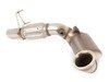 ES#2918052 - SSXAU3811KT4 - Turboback Exhaust System - Resonated - 3" Large bore downpipe with Hi-Flow Sports cat and 3" stainless steel cat-back with dual 100mm polished tips - Milltek Sport - Audi