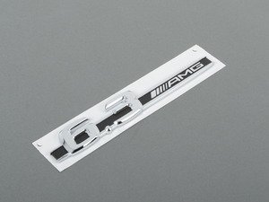 ES#1606482 - 0008170514 - 6.3 AMG Emblem - Priced Each - located on front fenders - Genuine Mercedes Benz - Mercedes Benz