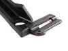 ES#74823 - 51117187338 - Bumper Grille Block Off Plate - Right - Black. Located on the lower right portion of the front bumper - Genuine BMW - BMW