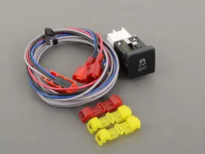 Traction Control Button Retrofit Kit - Without Keyless Start