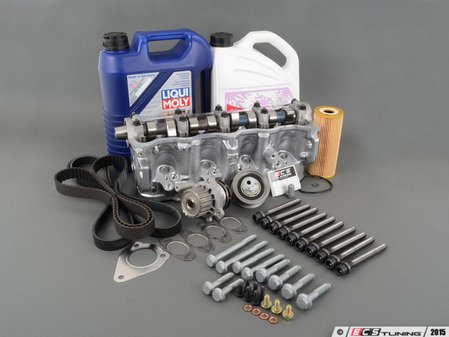 ES#2855398 - 038103265AKT - Cylinder Head Replacement Kit - Includes complete cylinder head, required gaskets, hardware, oil and coolant! - Assembled By ECS - Volkswagen