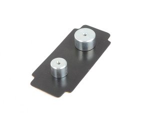 ES#2794807 - 99635108901 - Front Brake Pad Damping Plate - Priced Each - Front brake pad shim - 4 required - Hamburg Tech - Porsche
