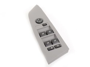 ES#167551 - 61316951916 - Master Window Switch - Gray - Replace a faulty window switch in drivers door to restore operation to all your windows and locks - Genuine BMW - BMW