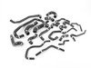 ES#2765461 - FMKC4R32 -  Silicone Coolant Hose Kit - Black - Improves performance, durability, along with providing a cleaner look. 21 piece kit - Forge - Volkswagen