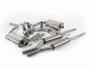 ES#2917843 - SSXAU517 - B7 A4 2.0T Cat-Back Exhaust System - Resonated - 2.5" stainless steel with dual GT 100mm polished tips - Milltek Sport - Audi