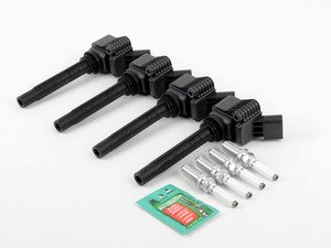 ES#2918765 - 06j905110fKT - Ignition Service Kit - Includes four Genuine coil packs and NGK revision spark plugs - Genuine Volkswagen Audi - Audi