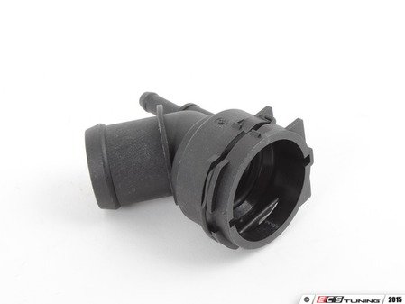 ES#401945 - 5N0122291 - Radiator Coupler - Upper - Coupler that connects the upper radiator hose to the radiator - Genuine Volkswagen Audi - Volkswagen