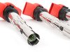 ES#2919346 - 005243ECS04KT - Carbon Fiber Engine Cover Kit - Audi B8 A4/A5/Q5 2.0T - Includes ECS Carbon Fiber Engine Cover, Red Coil Packs and an R8 Oil Cap for enhanced underhood styling! - Assembled By ECS - Audi