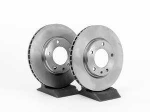 ES#2153882 - 34112226813 - Front Brake Rotors - Pair (280x25) - Quality replacement rotors. - Zimmermann - BMW
