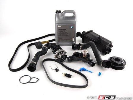 ES#263517 - ECSE461711-2 - ECS Cooling System Refresh Kit - Level 2 - A more advanced kit that includes belt service components - featuring OEM contents - Genuine BMW - BMW