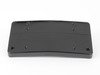 ES#1676231 - 12988509819040 - Front License Plate Bracket - Black (Color Code 9040) - Genuine Mercedes Benz - Mercedes Benz