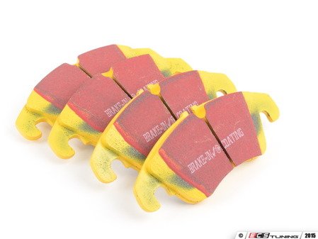 ES#2070873 - DP41986R - Front YellowStuff Performance Brake Pad Set - EBC's premium sport street pad that offers high friction levels and heat fade resistance - EBC - Audi