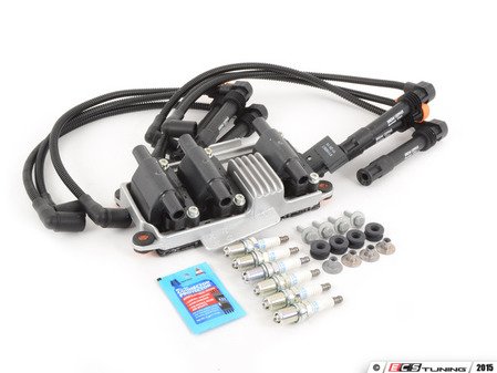 ES#2785385 - 078905104KT1 - Ignition Service Kit - Featuring Febi ignition coil and Prenco wires - Assembled By ECS - Volkswagen