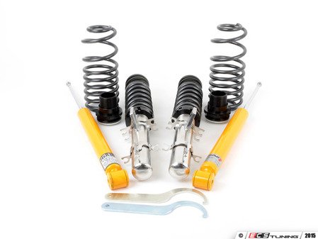 ES#2158141 - 36431-2 - Street Performance SS Coilover Kit - Adjustable shock damping. Average lowering of 1.5"-2.5"F 1.0"-2.2"R - H&R - Audi
