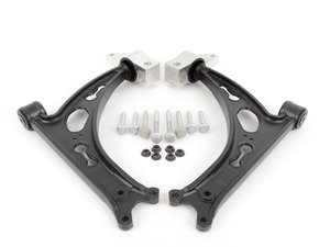 ES#2919045 - 1K0407151ACSKT2 - Front Control Arm Service Kit - Featuring Meyle heavy duty control arms with necessary hardware - Assembled By ECS - Volkswagen