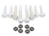 ES#2919045 - 1K0407151ACSKT2 - Front Control Arm Service Kit - Featuring Meyle heavy duty control arms with necessary hardware - Assembled By ECS - Volkswagen