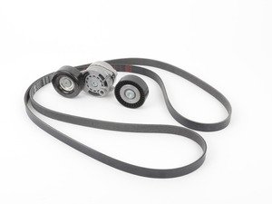 ES#2681180 - 06E903137NKT1 - Accessory Belt Kit - Includes the tensioner assembly, accessory belt, relay roller and hardware - Genuine Volkswagen Audi - Audi