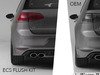 ES#2863543 - 012900ECS01Akt -  Golf R Flush Kit (19" Wheels) - Black Bolts - Bring your stock wheels to the "flush" position - ECS - Volkswagen