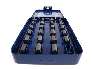 ES#22606 - 11340031525 - S54 Valve Adjustment Shim Set - Used to adjust mechanical lifter valve lash - Genuine BMW - BMW