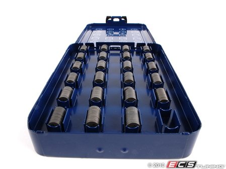 ES#22606 - 11340031525 - S54 Valve Adjustment Shim Set - Used to adjust mechanical lifter valve lash - Genuine BMW - BMW