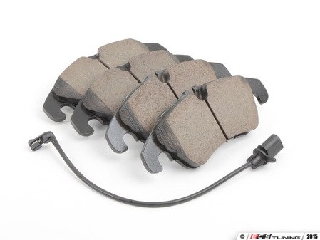 ES#2569618 - 8K0698151H - Front Euro Ceramic Brake Pad Set (EUR1322) - Restore stopping power with new ceramic pads - Akebono - Audi