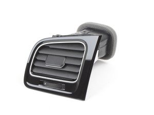ES#2743311 - 5G1819703HQYI - Front Air Vent - Piano Black  - Give your interior a showroom look - Genuine Volkswagen Audi - Volkswagen