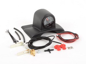 ES#1267 - MK4SCPWVDOBGK - Gauge & Pod Kit - 0-25psi - (NO LONGER AVAILABLE) - VDO boost gauge with center mounted steering wheel column pod - Assembled By ECS - 