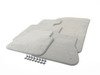 ES#122443 - 51477007314 - Carpeted Floor Mat Set - Gray - Complete set of four without BMW heel pad - Genuine BMW - BMW