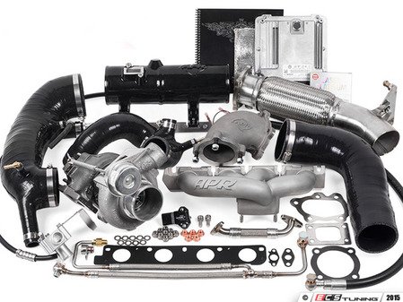 ES#2569724 - T3100061 - Stage 3 GTX Turbo Kit - Requires an upgraded intercooler, catback exhaust, oil, and coolant to take a car to 423hp/387lb-ft. - APR - Audi Volkswagen