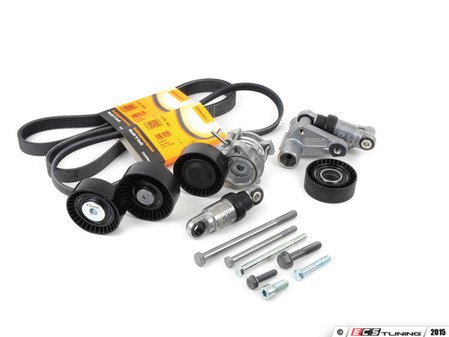 ES#2784774 - 11287838797KT4 - Accessory Belt Service Kit - Utilizes high quality aftermarket components - Assembled By ECS - BMW