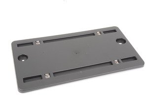 ES#2726457 - 8V5827113B9B9 - License Plate Bracket - Rear - Mounts to the decklid allowing mounting of license plate - Genuine Volkswagen Audi - Audi