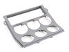 ES#81694 - 51162491389 - Dashboard Trim - Gray - Trim panel that surrounds your dashboard controls - Genuine BMW - BMW