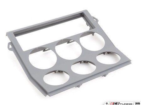 ES#81694 - 51162491389 - Dashboard Trim - Gray - Trim panel that surrounds your dashboard controls - Genuine BMW - BMW
