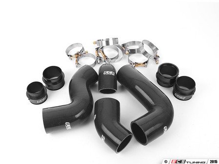 ES#2931644 - 003591ecs01-02KT - High Flow Charge Pipe Coupler Kit - For OEM Intercooler - (NO LONGER AVAILABLE) - Improve your charge airflow path with our Silicone Charge Pipe Couplers - ECS - 