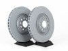 ES#2807120 - 3C0615301CKT1 - Front Brake Rotors - Pair (340x30) - Coated replacement rotors - Zimmermann - Audi Volkswagen