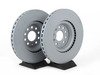 ES#2807120 - 3C0615301CKT1 - Front Brake Rotors - Pair (340x30) - Coated replacement rotors - Zimmermann - Audi Volkswagen