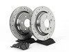 ES#2864040 - HK4721.227B -  Rear Sector 27 Performance Rotor & Pad Kit - (NO LONGER AVAILABLE) - Featuring Hawk Sector 27 cross drilled and slotted rotors with HPS 5.0 brake pads - Hawk - 