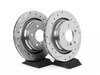 ES#2864040 - HK4721.227B -  Rear Sector 27 Performance Rotor & Pad Kit - (NO LONGER AVAILABLE) - Featuring Hawk Sector 27 cross drilled and slotted rotors with HPS 5.0 brake pads - Hawk - 